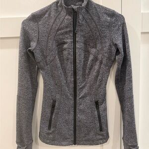 Lululemon Athletica Gray Define Jacket with Tailored Fit